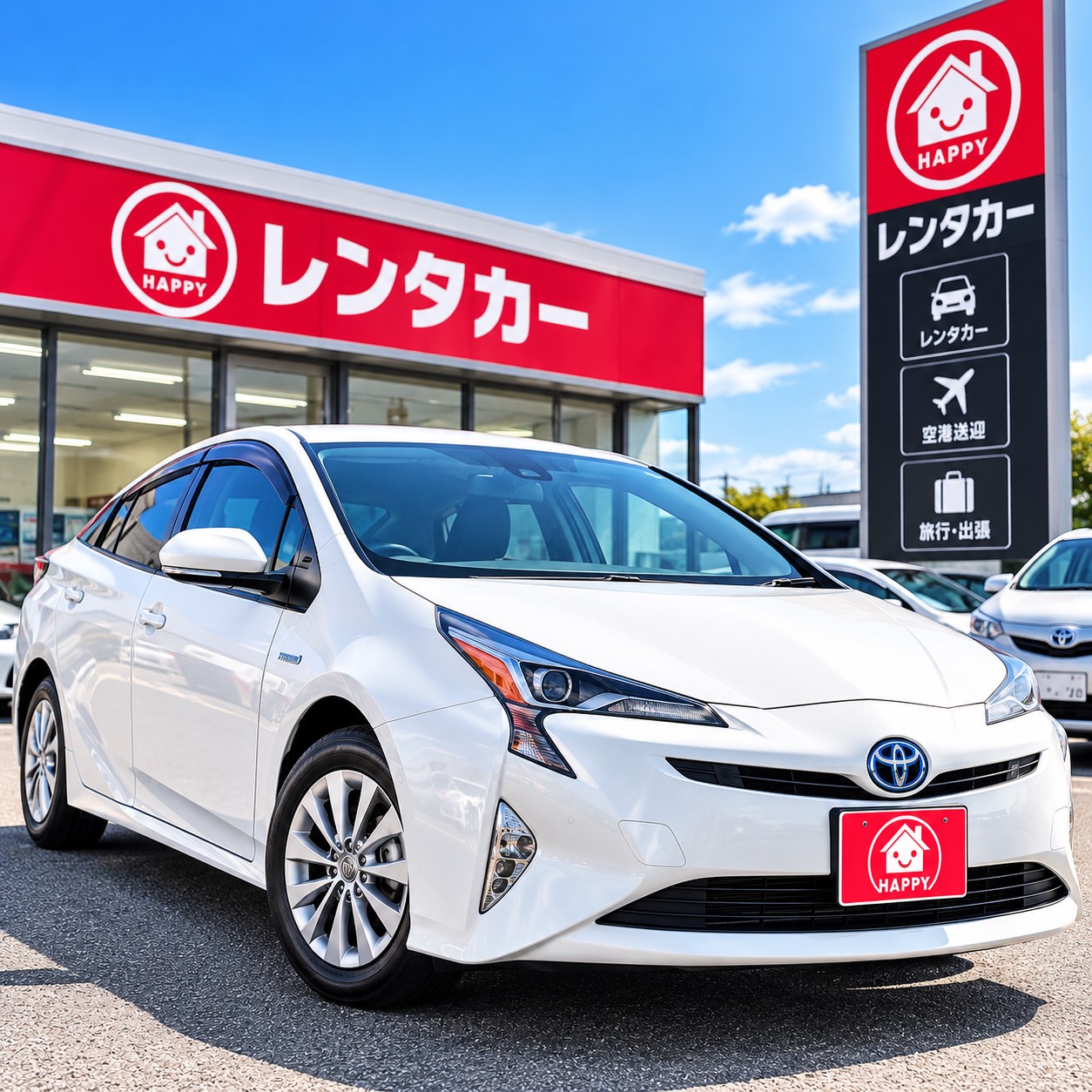レンタカー車両